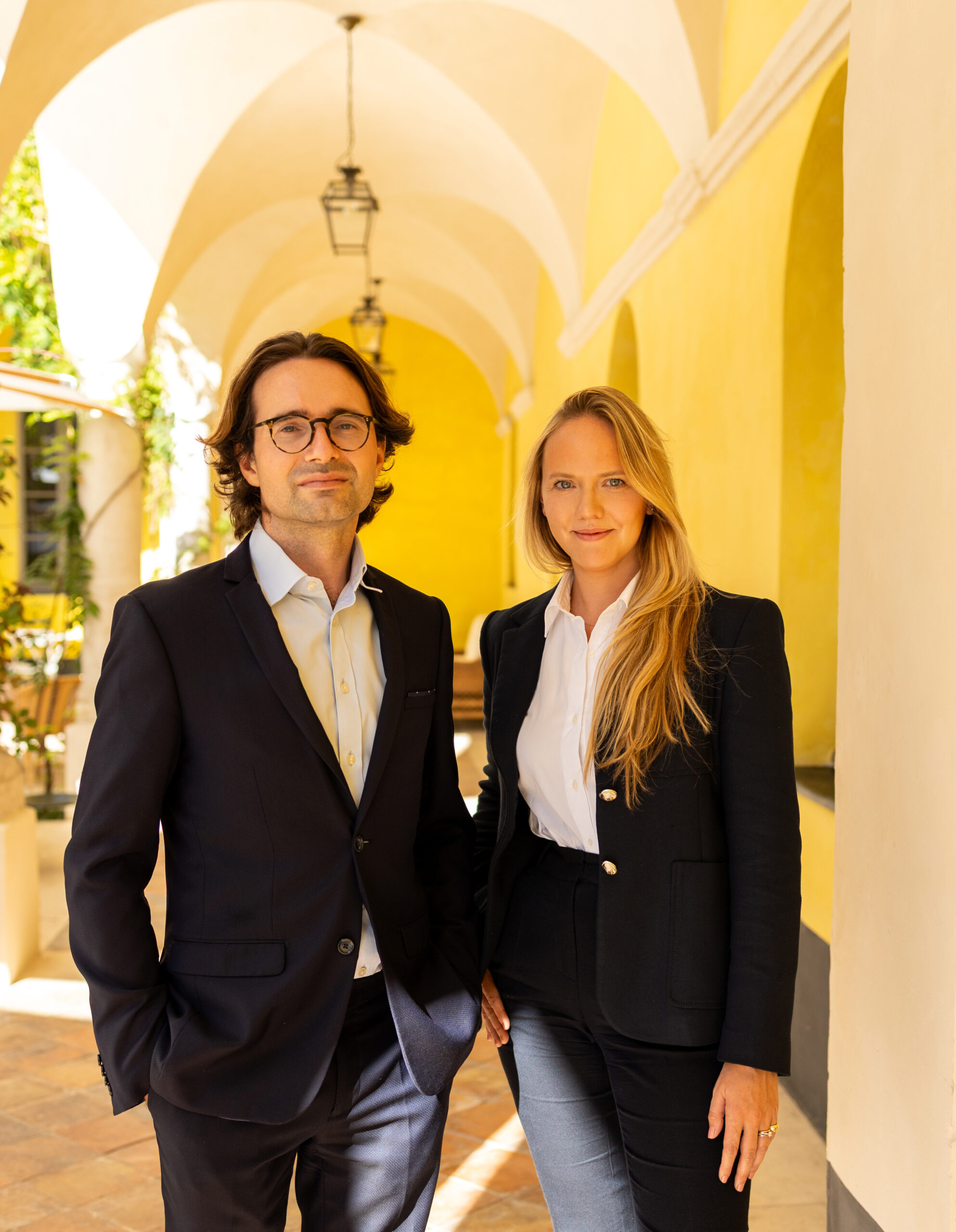 Geoffroy et Alena Corbin, fondateurs de Waves Investment